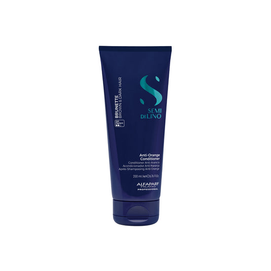 Condicionador Alfaparf Semi Di Lino Brunette Anti-Orange 200 ml