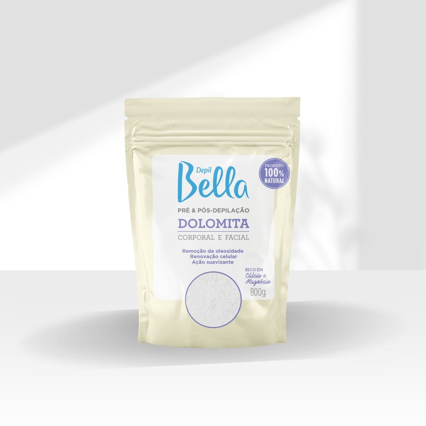 Depil Bella Pré e Pós Depilação Dolomite 800 g