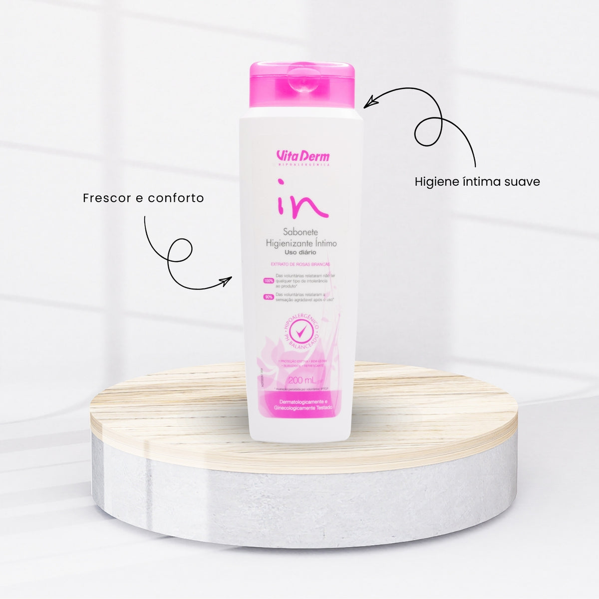Vita Derm IN Sabonete Íntimo 200 ml