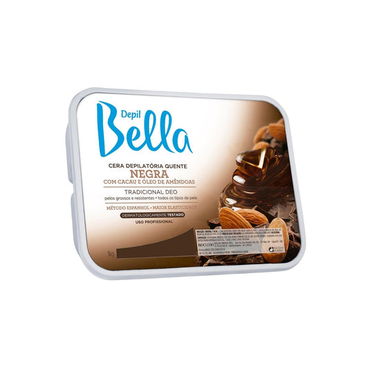 Cera Depilatória Depil Bella Negra 1000 g