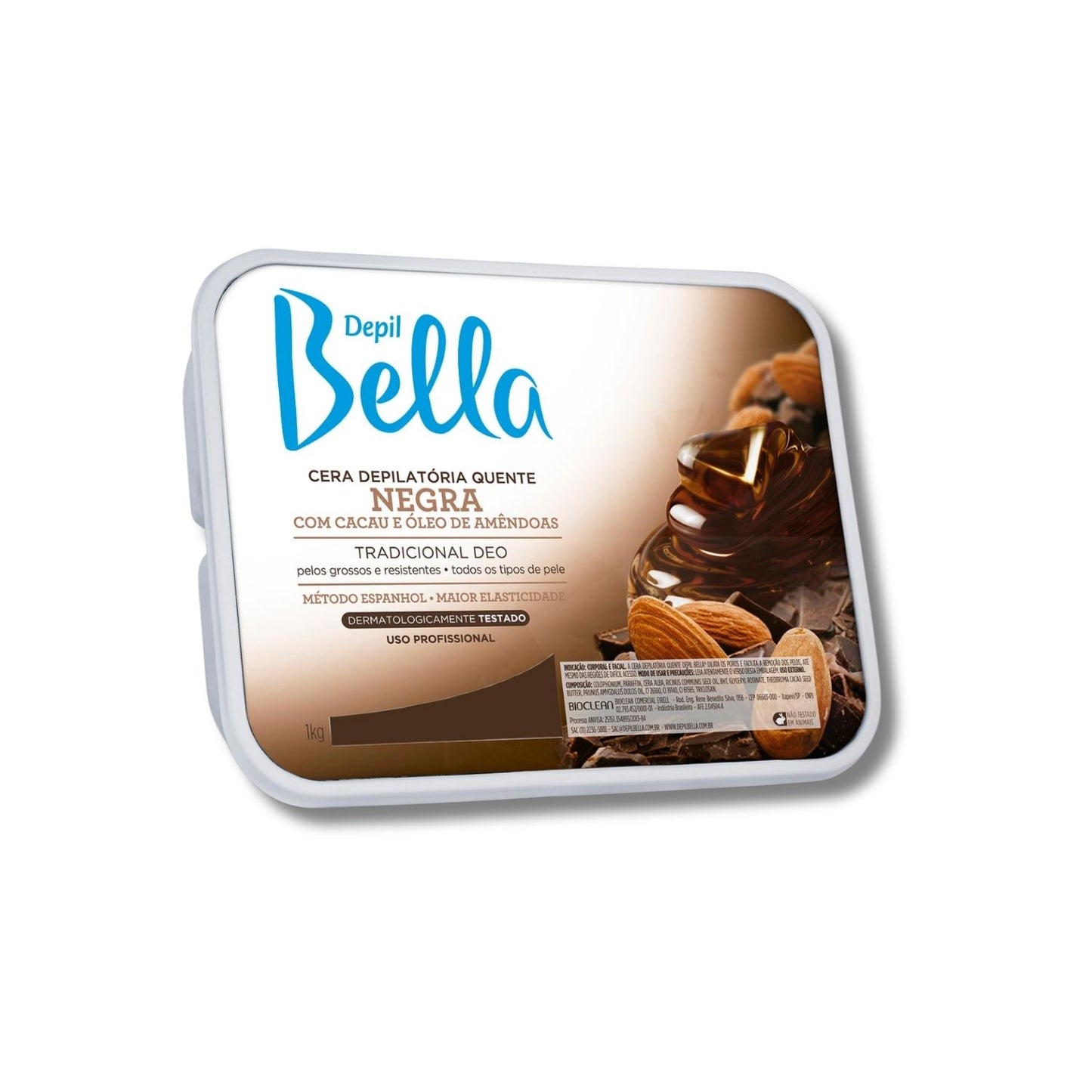 Cera Depilatória Depil Bella Negra 1000 g