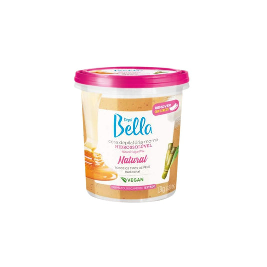 Cera Depilatória Depil Bella Morna Hidrossolúvel Natural 1300 g