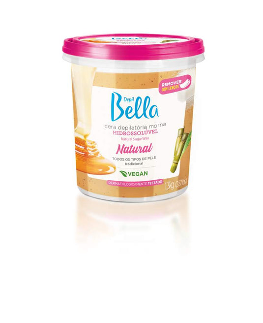 Cera Depilatória Depil Bella Morna Hidrossolúvel Natural 1300 g