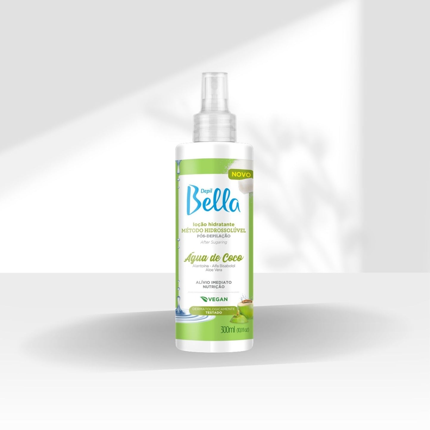 Depil Bella Loção Pós Depilação Água de Coco 300 ml
