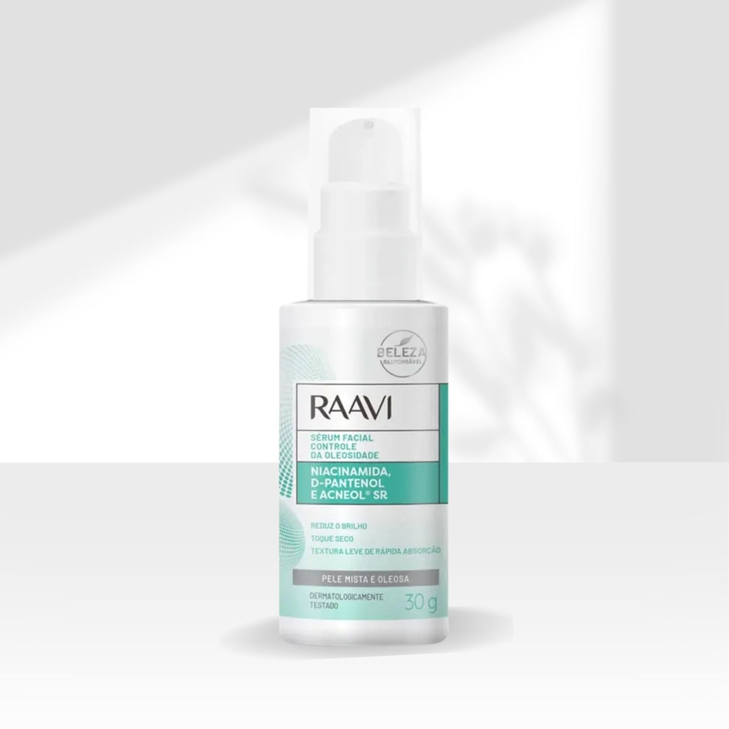 Raavi Sérum Facial Controle de Oleosidade Niaciamida 30 g