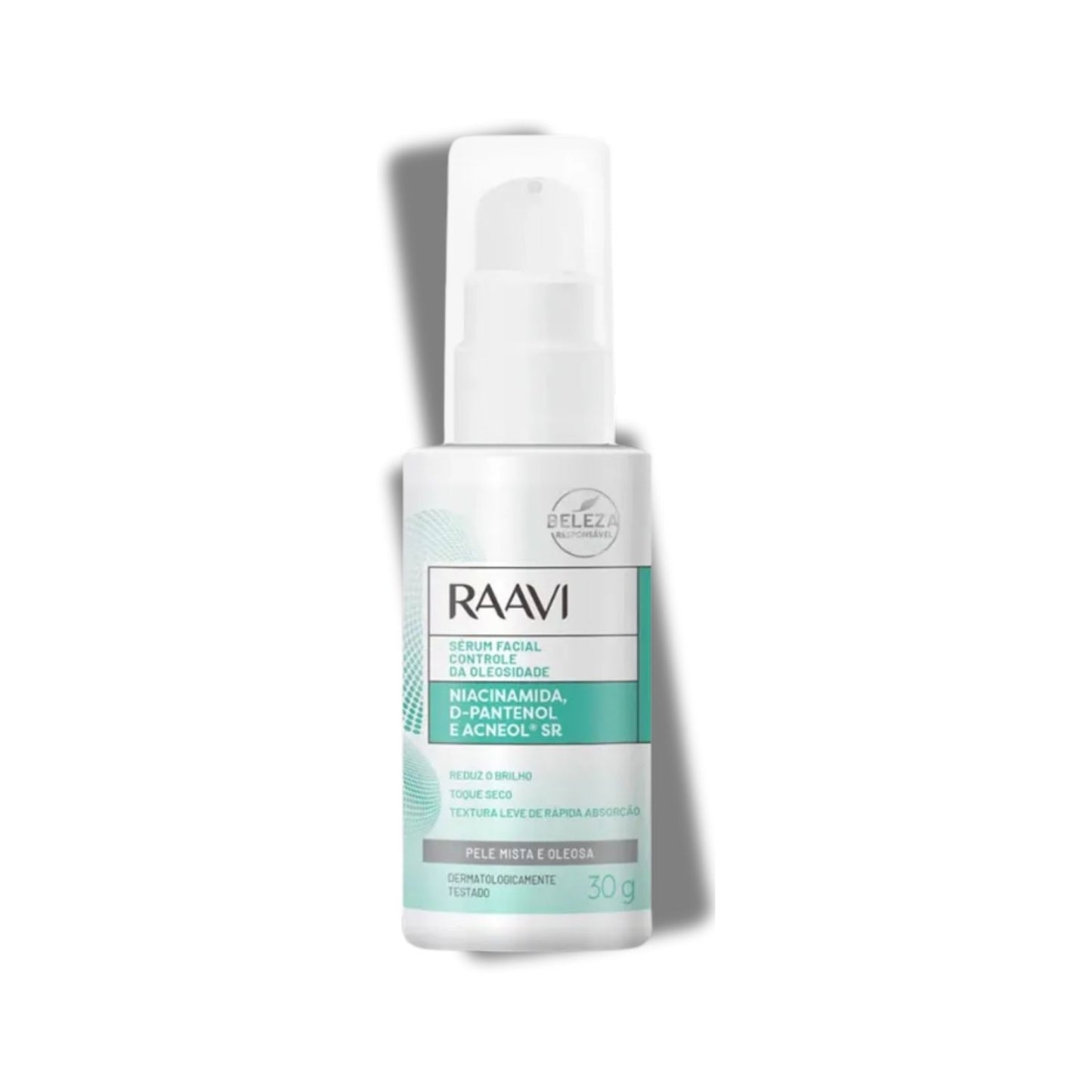Raavi Sérum Facial Controle de Oleosidade Niaciamida 30 g