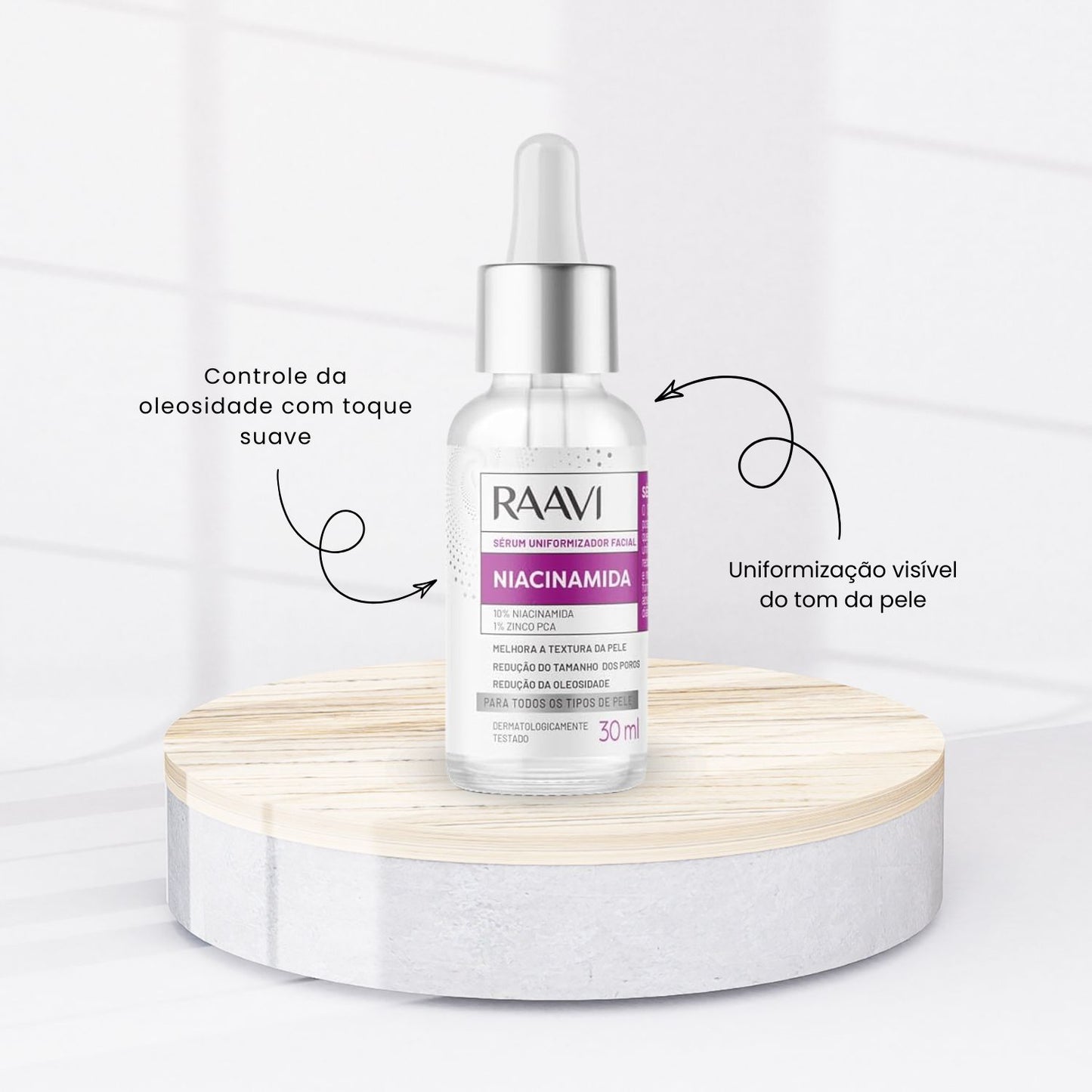 Raavi Sérum Uniformizador Facial Niacinamida 30 ml