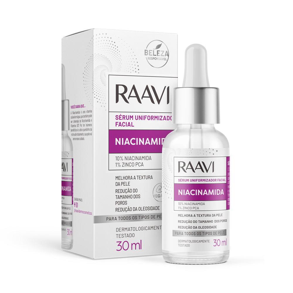 Raavi Sérum Uniformizador Facial Niacinamida 30 ml