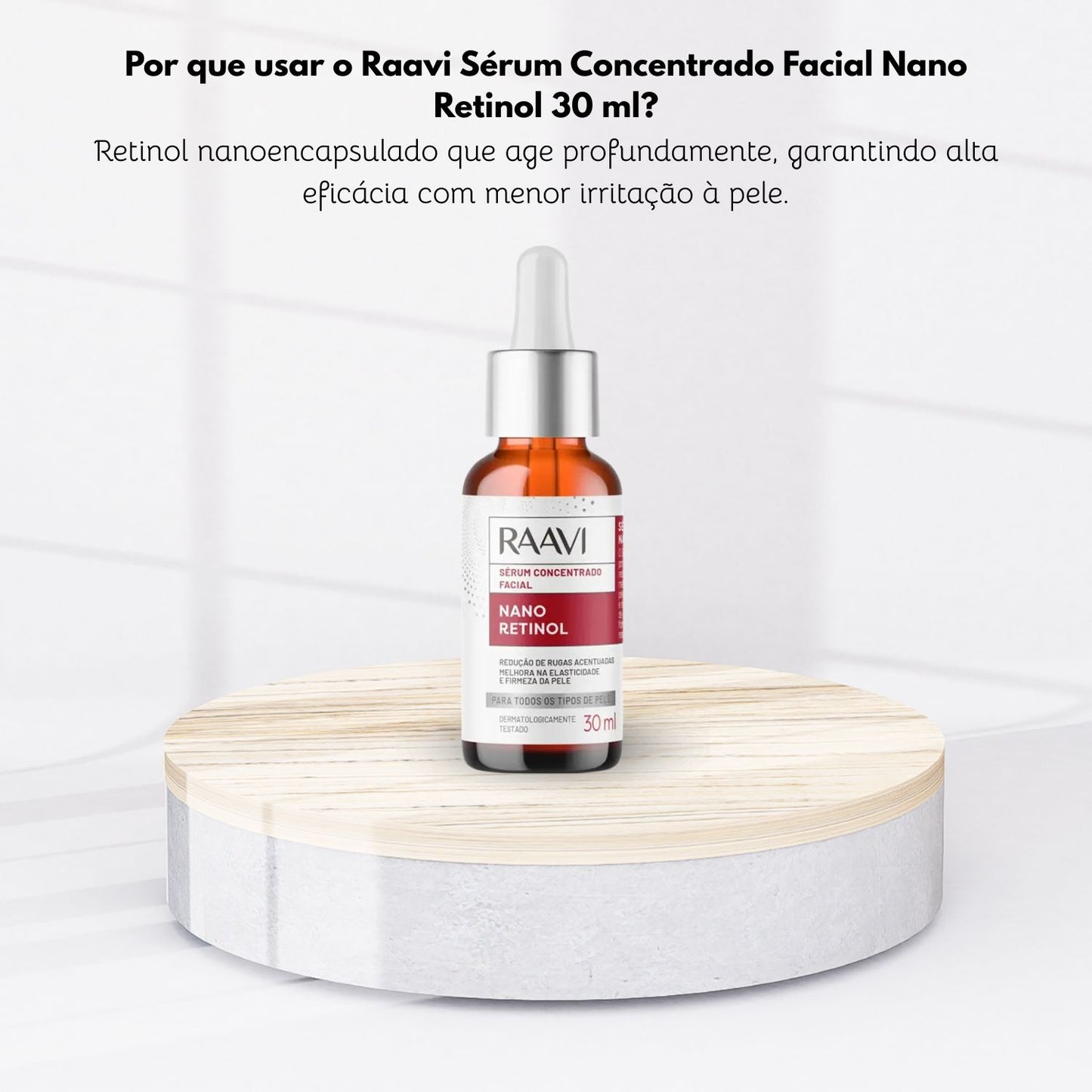 Raavi Sérum Concentrado Facial Nano Retinol 30 ml