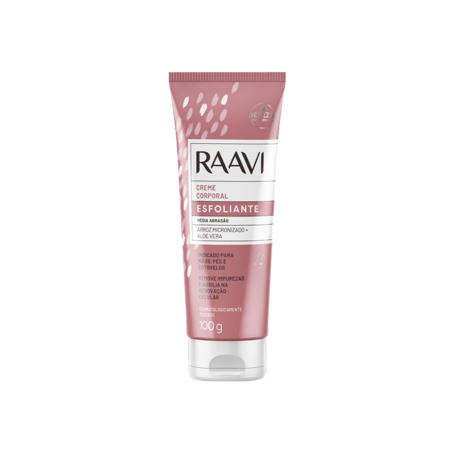 Raavi Creme Corporal Esfoliante Média Abrasão 100 g