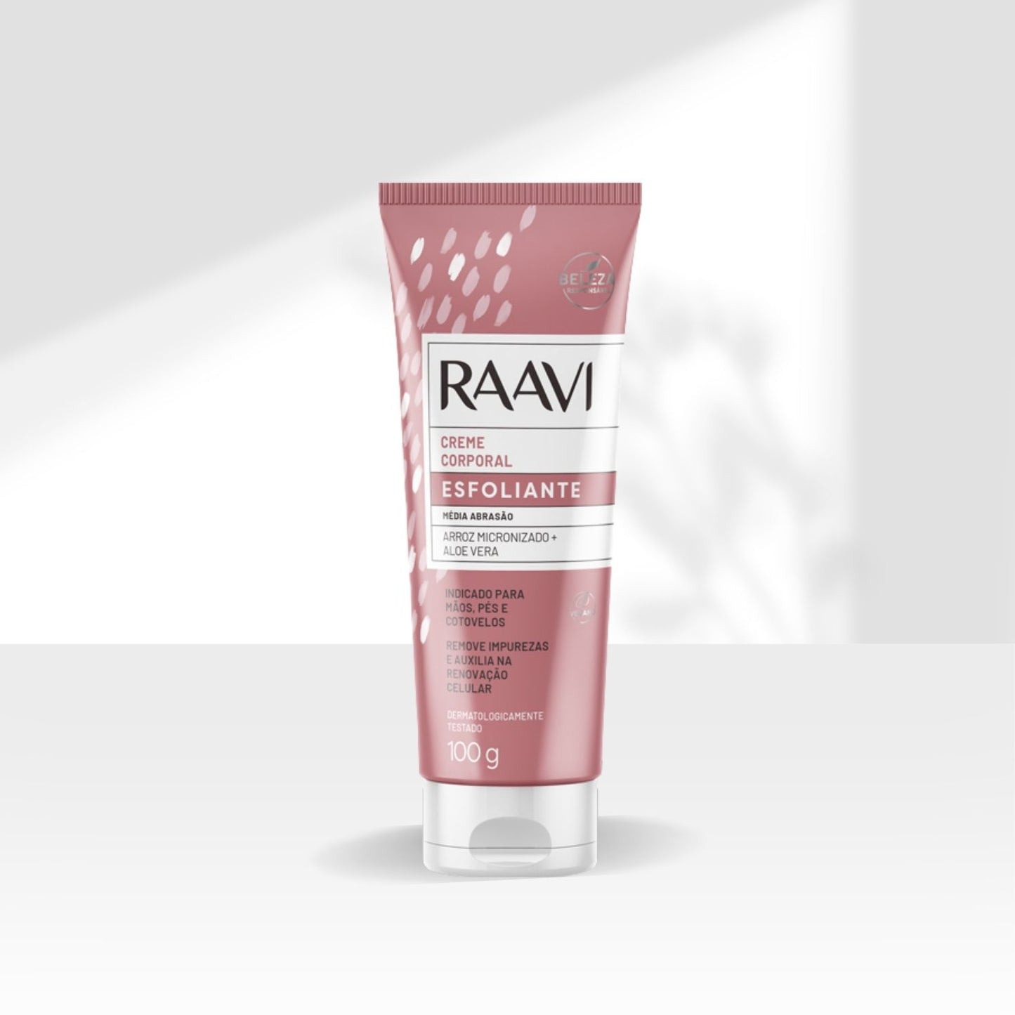 Raavi Creme Corporal Esfoliante Média Abrasão 100 g