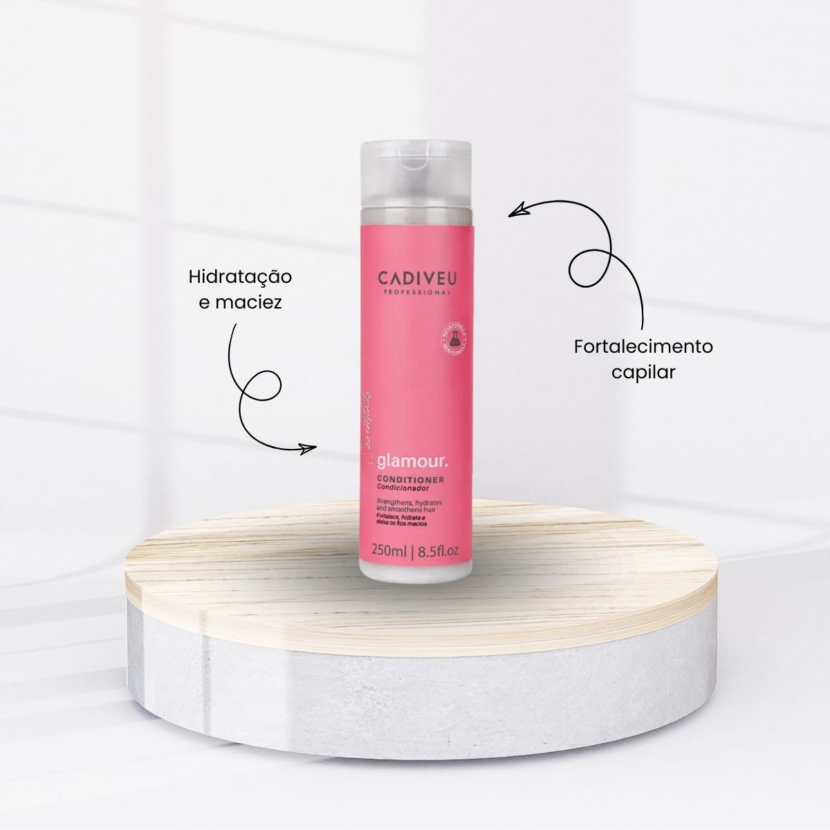 Condicionador Cadiveu Glamour 250 ml