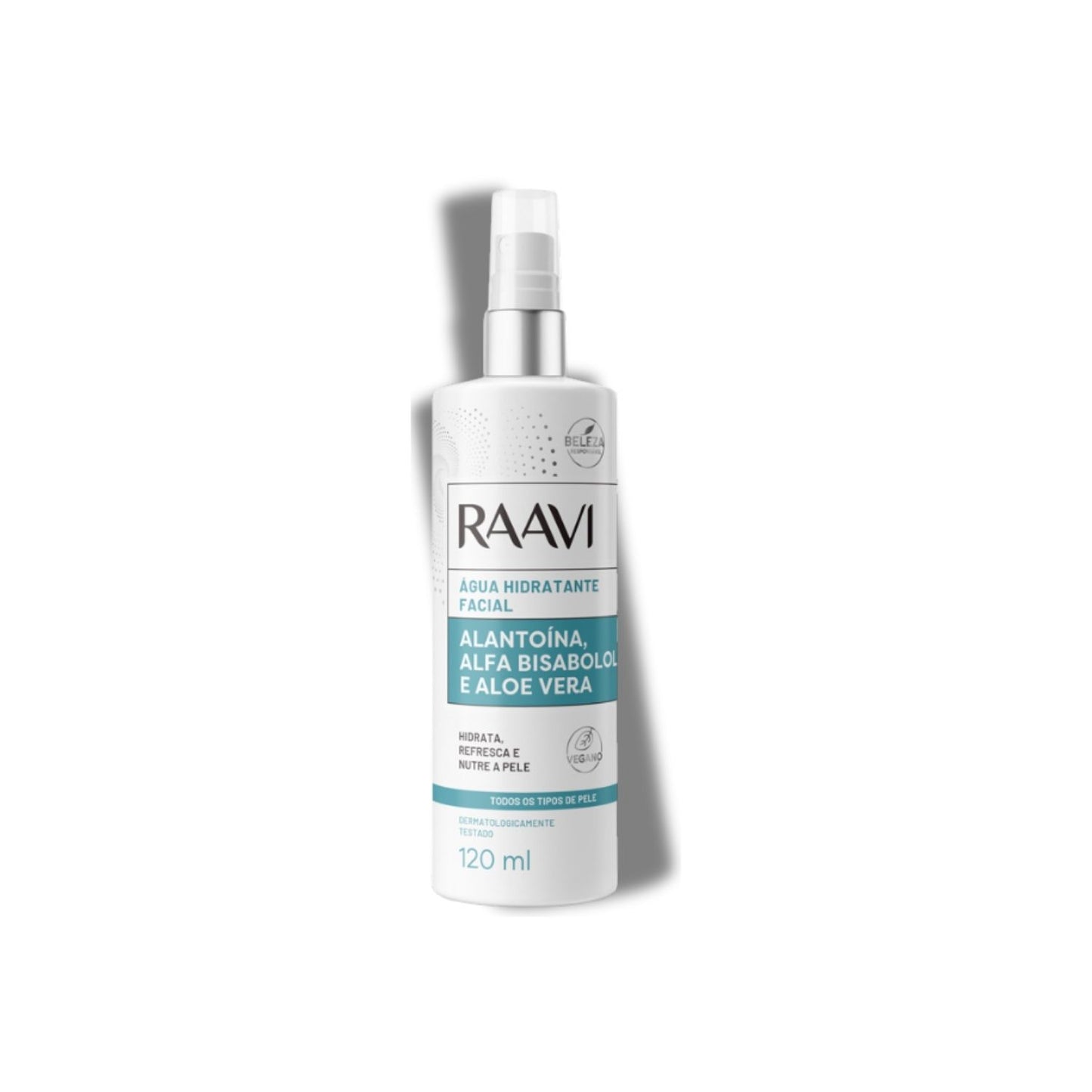 Raavi Água Hidratante Facial Alantoína e Aloe Vera 120 ml