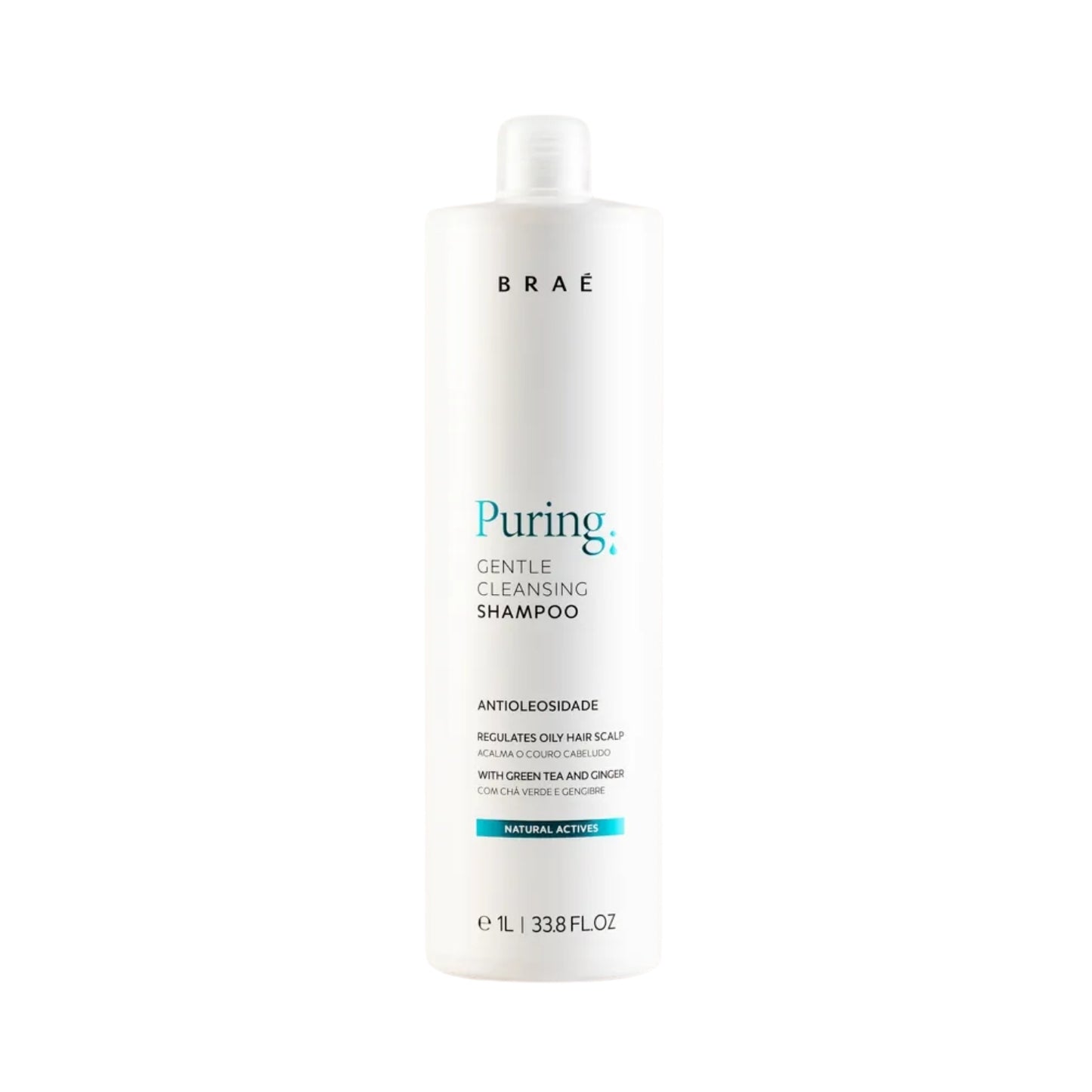 Shampoo Braé Puring Anti-Oleosidade 1 Litro