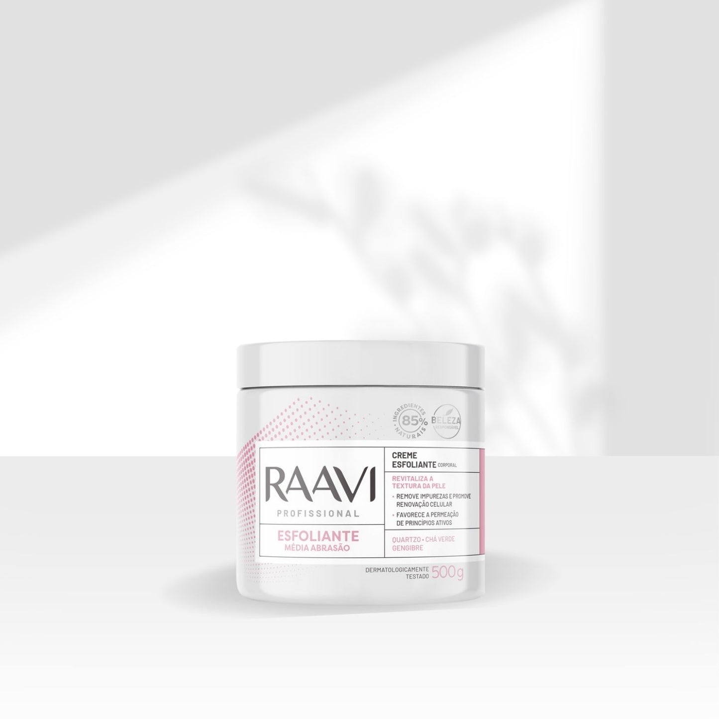 Raavi Creme Corporal Esfoliante Média Abrasão 500 g