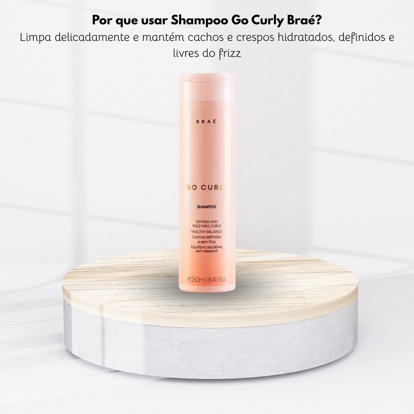Shampoo Braé Go Curly 250 ml