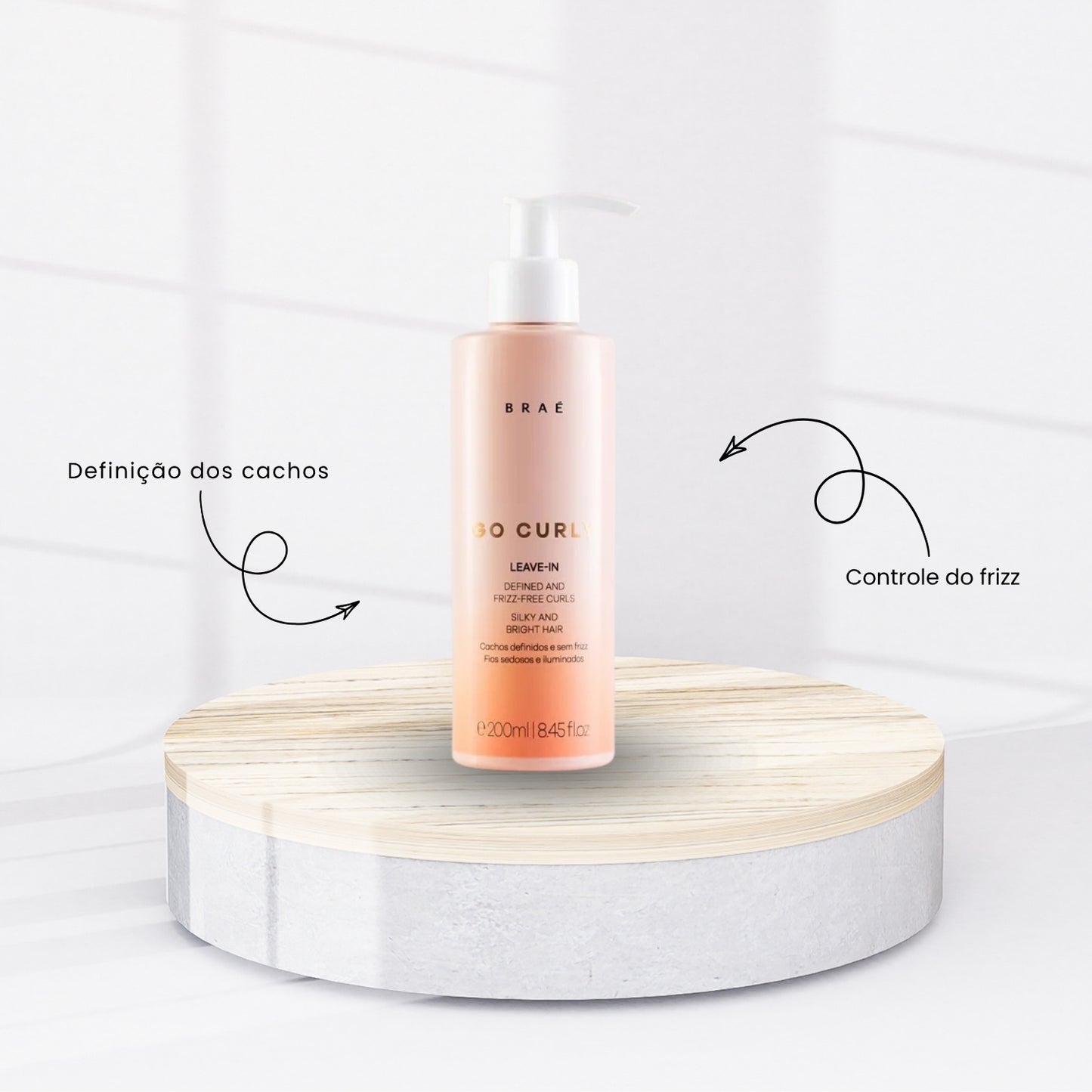 Leave-in Braé Go Curly 200 ml