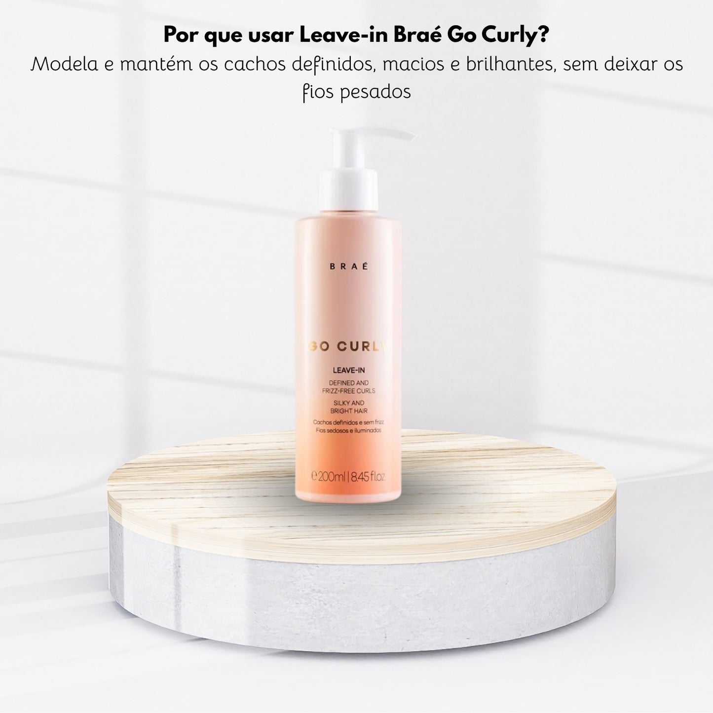 Leave-in Braé Go Curly 200 ml