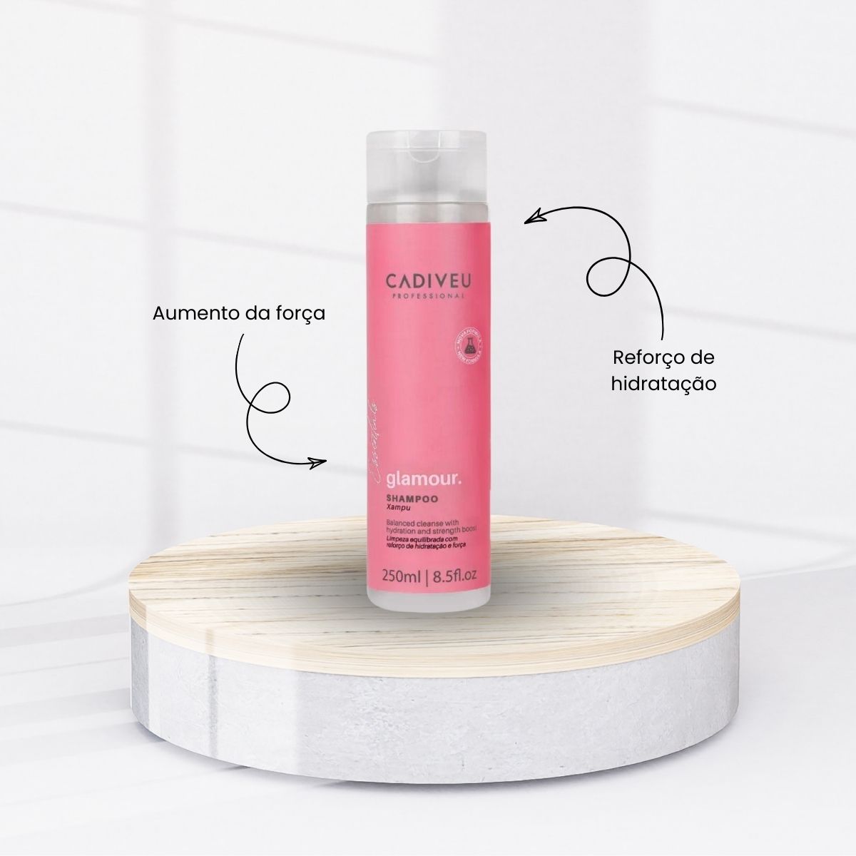 Shampoo Cadiveu Glamour 250 ml