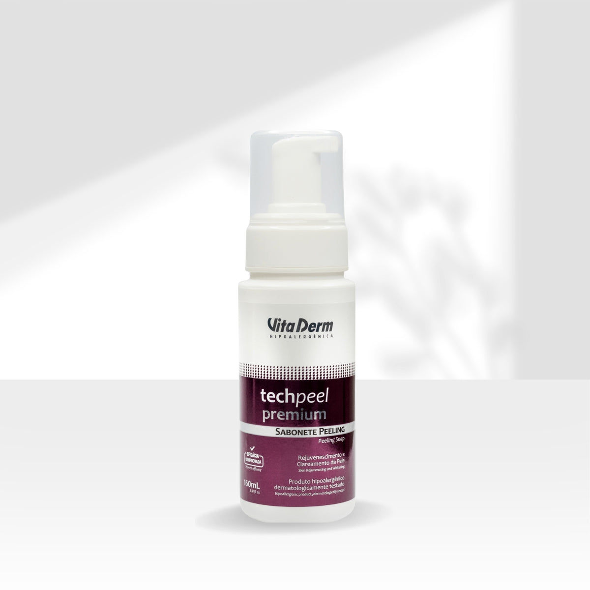 Vita Derm Tech Peel Peeling Sabonete Facial 160 ml