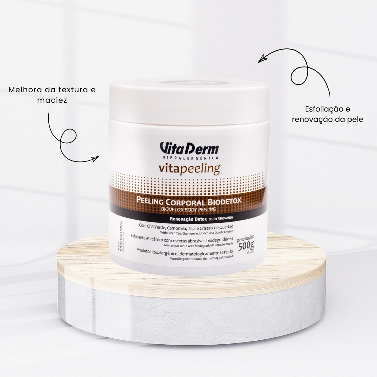 Vita Derm Vita Peeling Corporal Biodetox 500 g