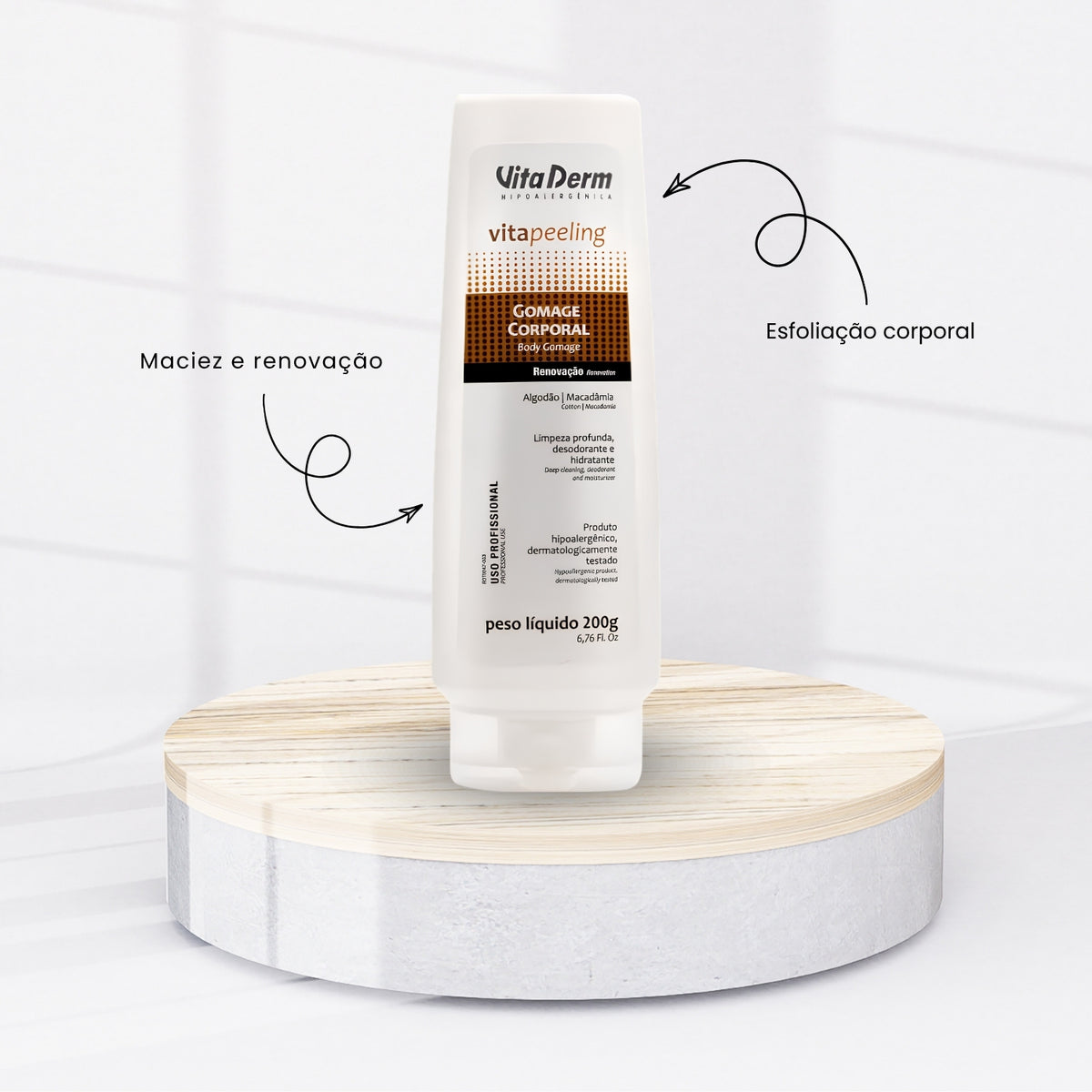 Vita Derm Vita Peeling Gomage Corporal 200 g