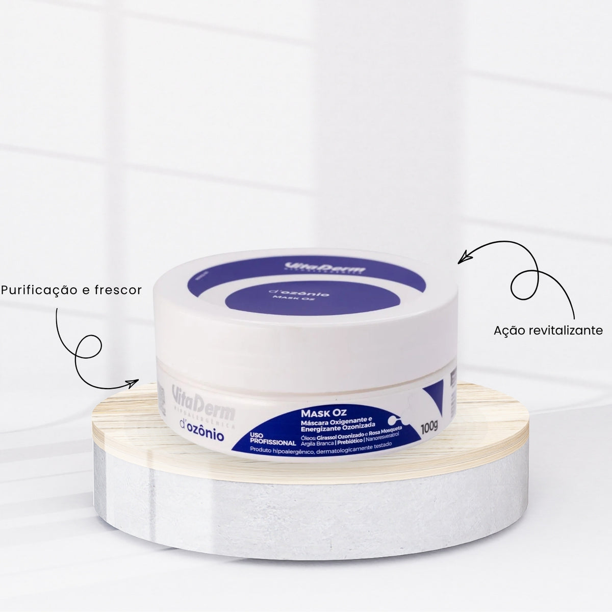 Vita Derm D'ozônio Mask Oz Máscara Oxigenante 100 g