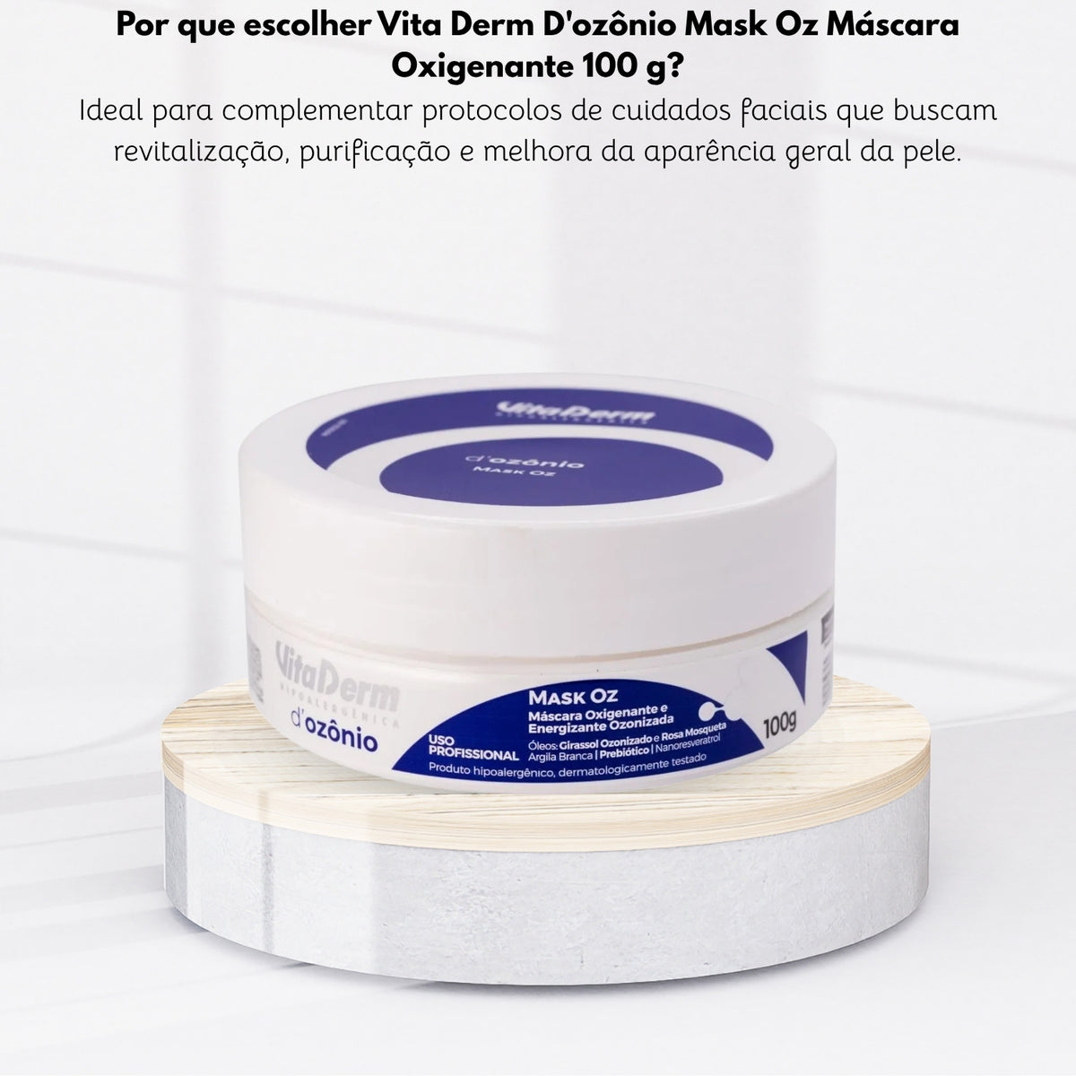 Vita Derm D'ozônio Mask Oz Máscara Oxigenante 100 g