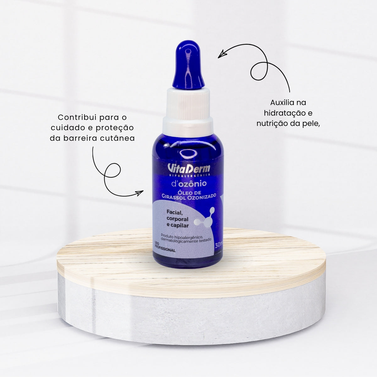 Vita Derm D'ozônio Óleo de Girassol Ozonizado 30 g