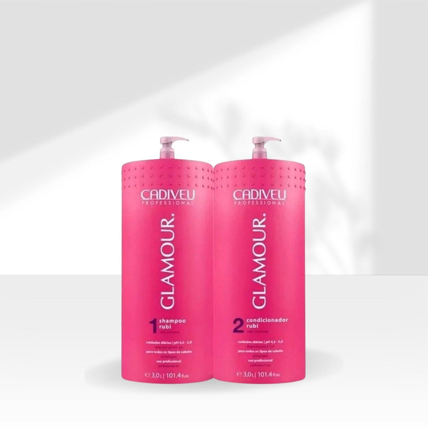 Kit Cadiveu Glamour Rubi 2 x 3000 ml