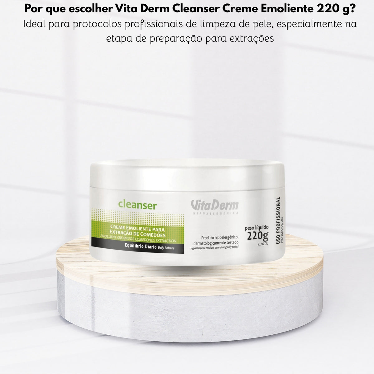 Vita Derm Cleanser Creme Emoliente 220 g