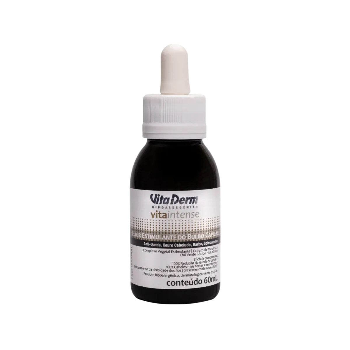 Vita Derm Vita Intense Elixir Estimulante do Bulbo Capilar com Ácido Hialurônico 60 ml