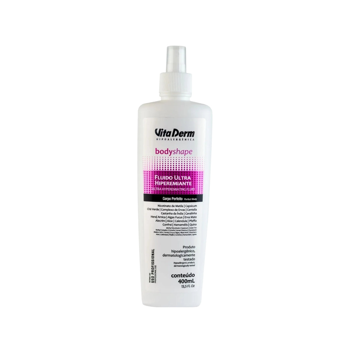 Vita Derm Body Shape Fluído Ultra Hiperimiante 400 ml