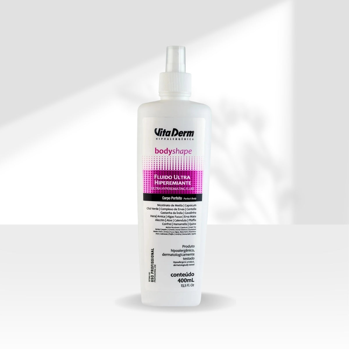 Vita Derm Body Shape Fluído Ultra Hiperimiante 400 ml