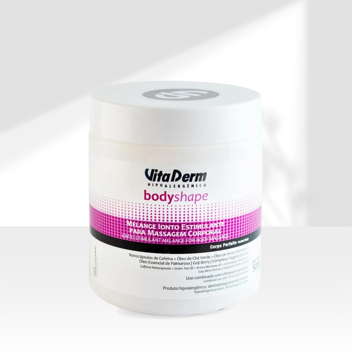 Vita Derm Body Shape Melange Ionto Estimulante para Massagem Corporal 500 g