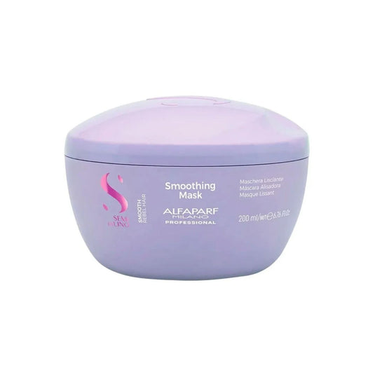 Máscara Alfaparf Semi Di Lino Smoothing Rebel Hair 200 ml