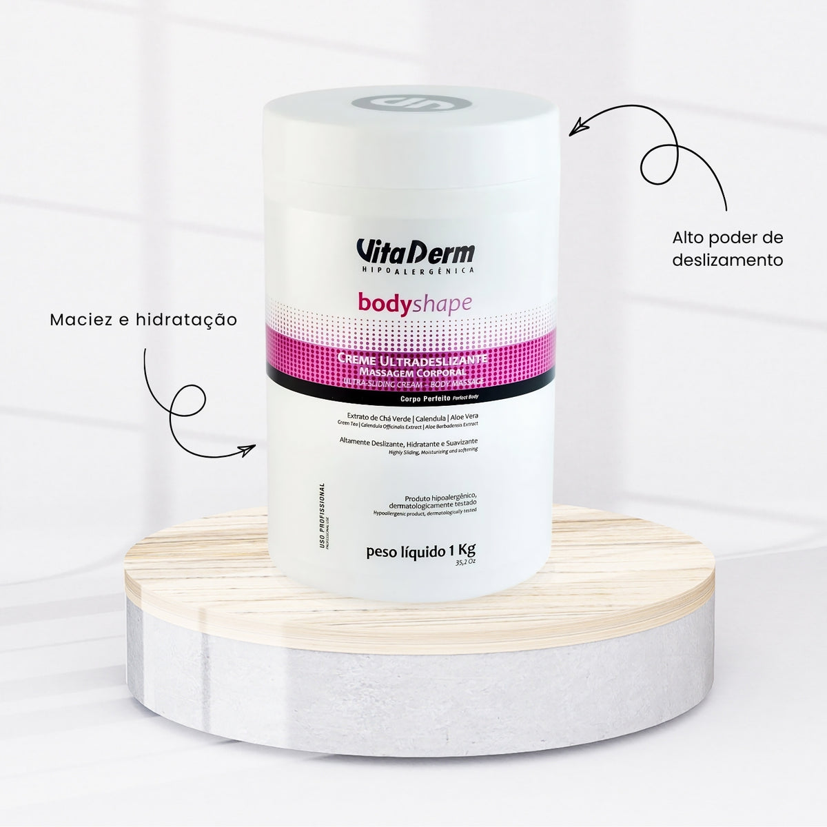 Vita Derm Body Shape Creme Ultradeslizante 1 Kg