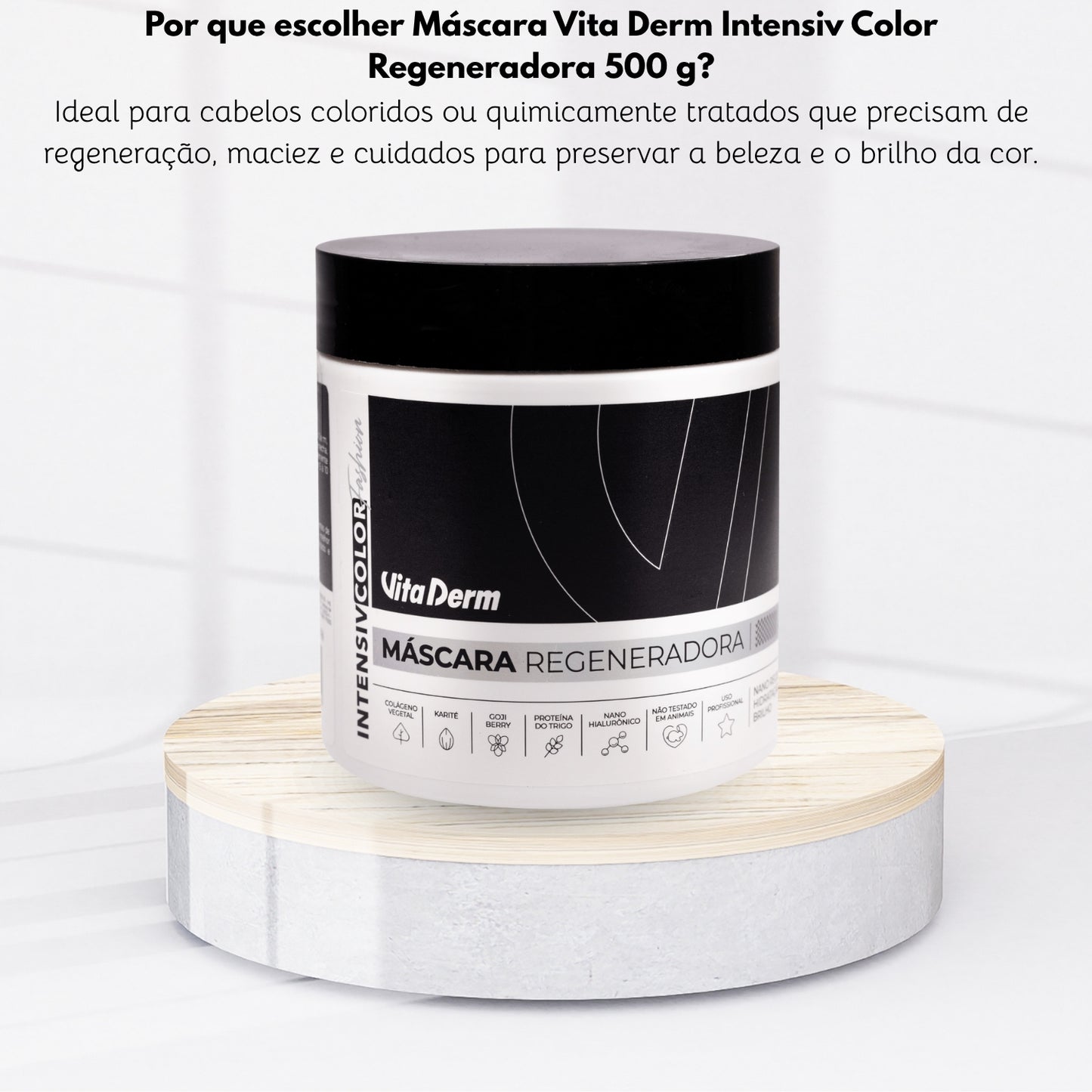 Máscara Vita Derm Intensiv Color Regeneradora 500 g