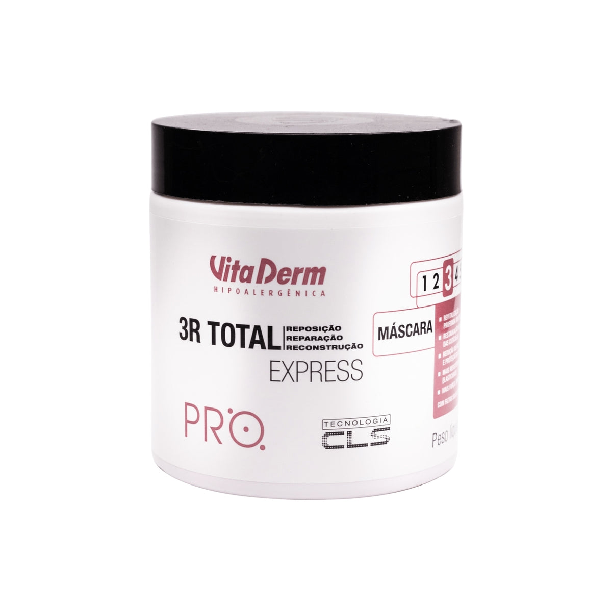 Máscara Vita Derm 3R Total Express 500 g
