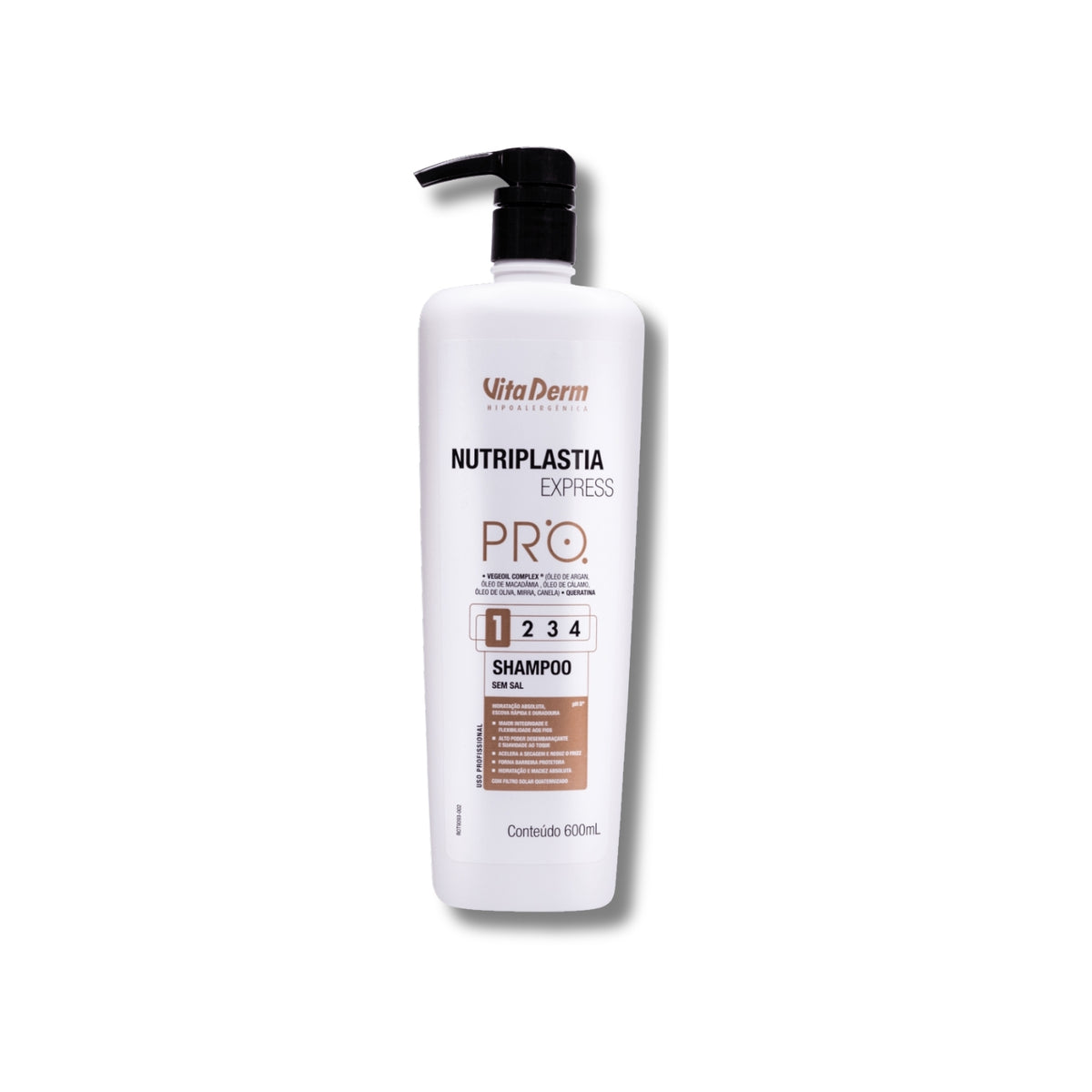 Shampoo Vita Derm Nutriplastia Express 600 ml
