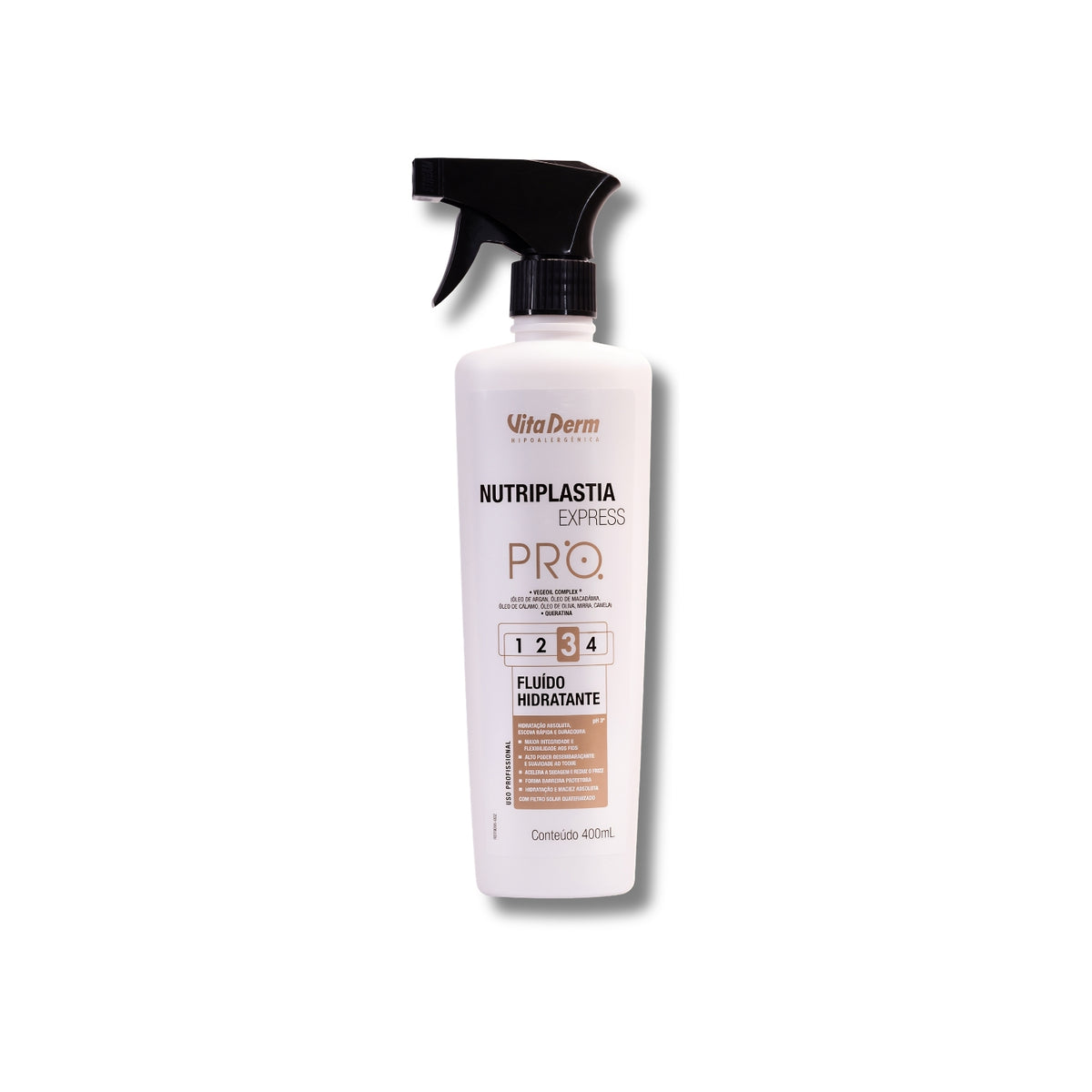 Vita Derm Nutriplastia Express Fluído Hidratante 400 ml
