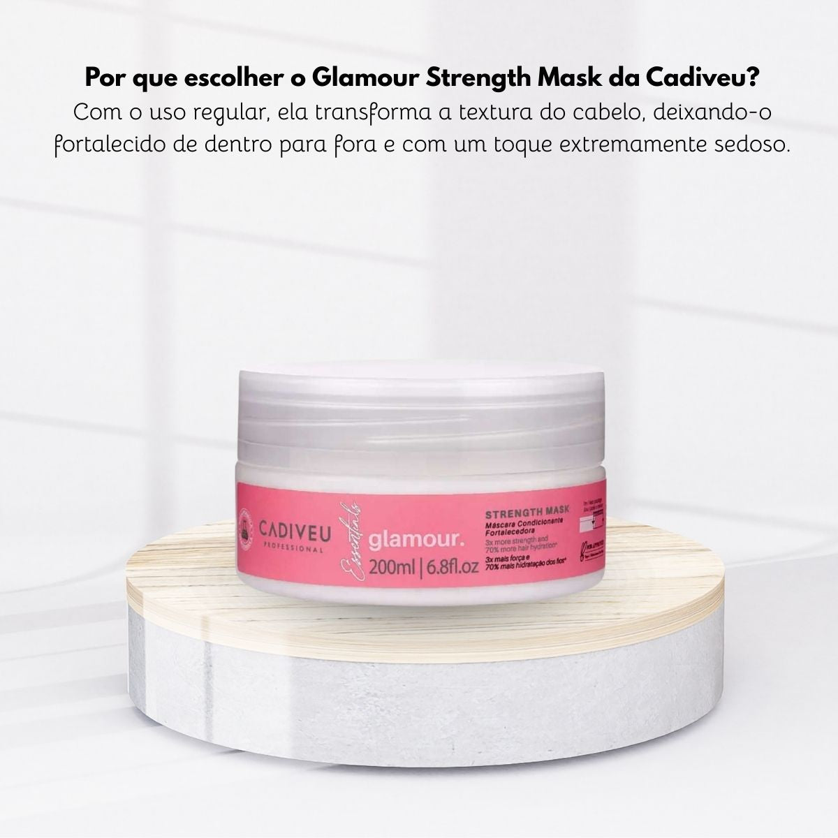 Máscara Cadiveu Glamour 200 ml