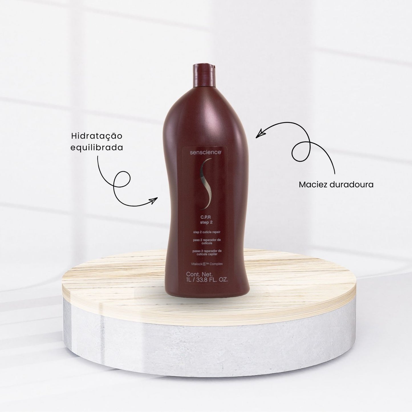 Kit Senscience Step 2 1 Litro + Máscara Inner Restore Intensif 500 ml