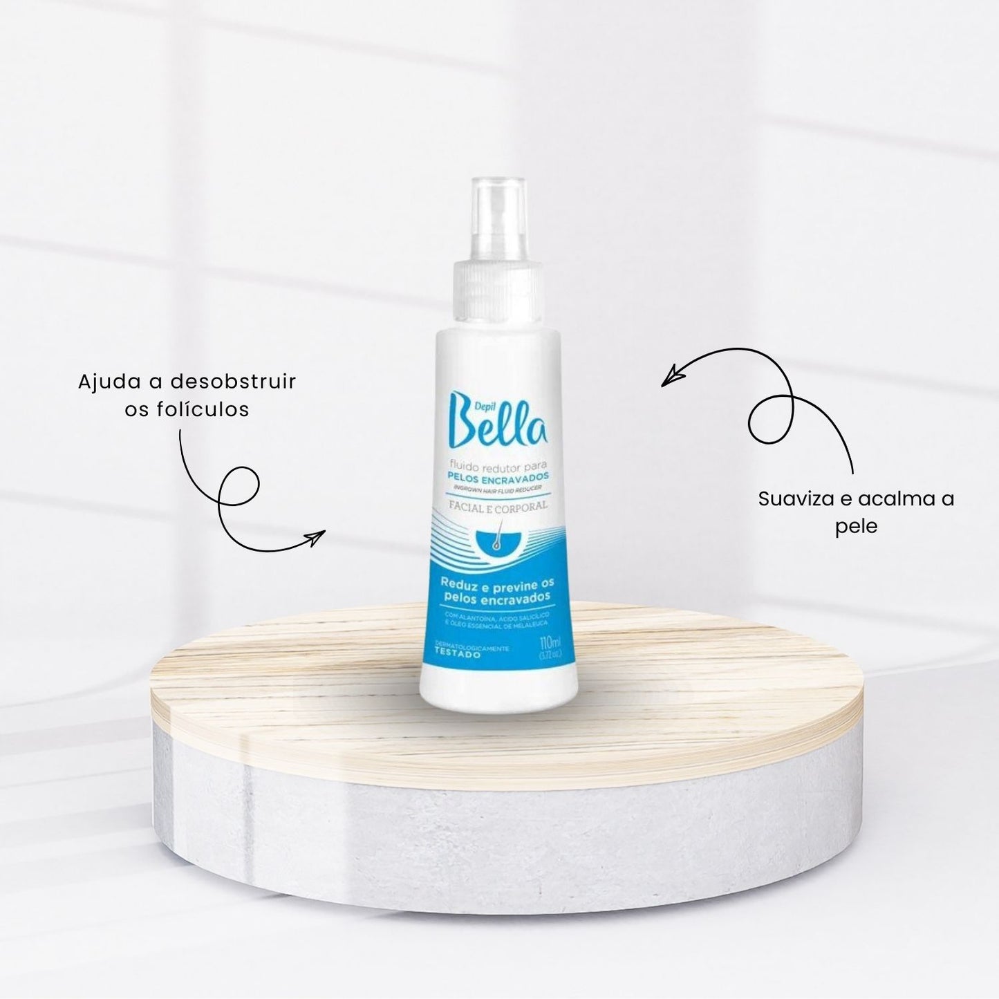 Depil Bella Fluido Redutor para Pelos Encravados 110 ml