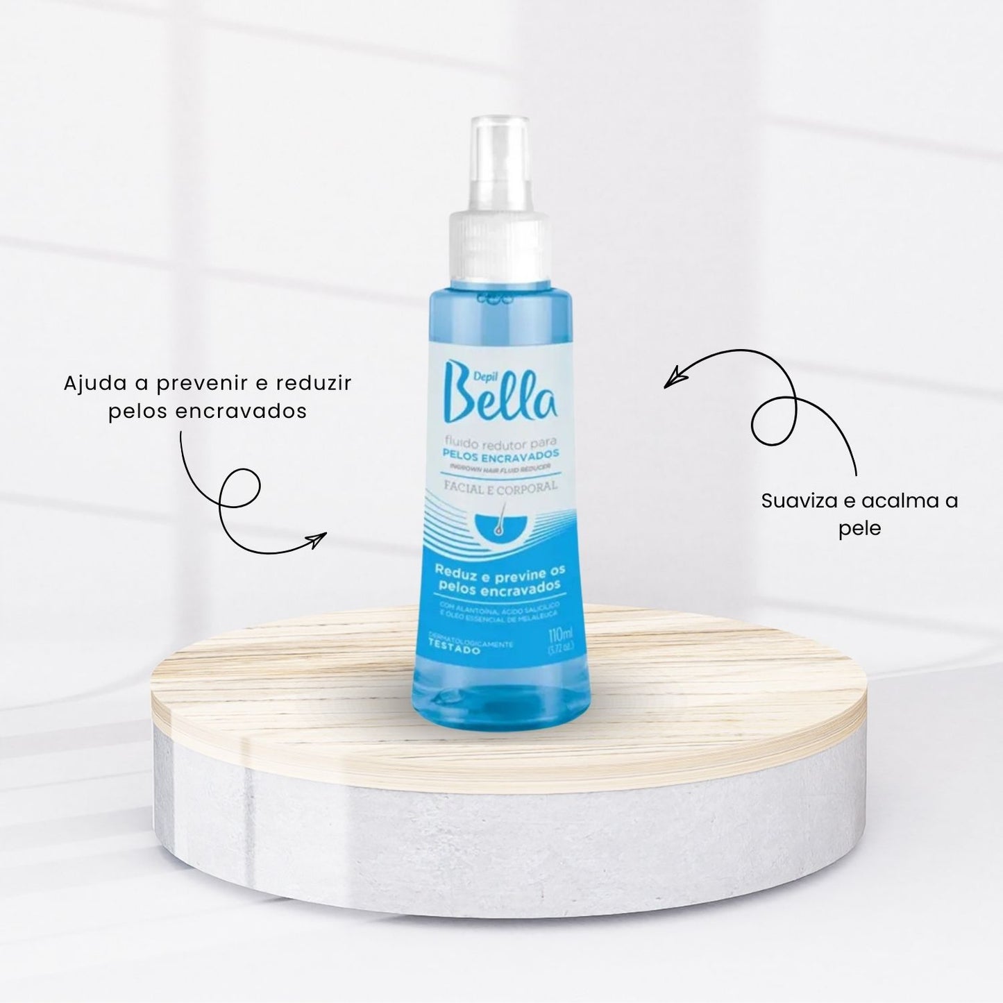 Depil Bella Fluido Redutor para Pelos Encravados 110 ml