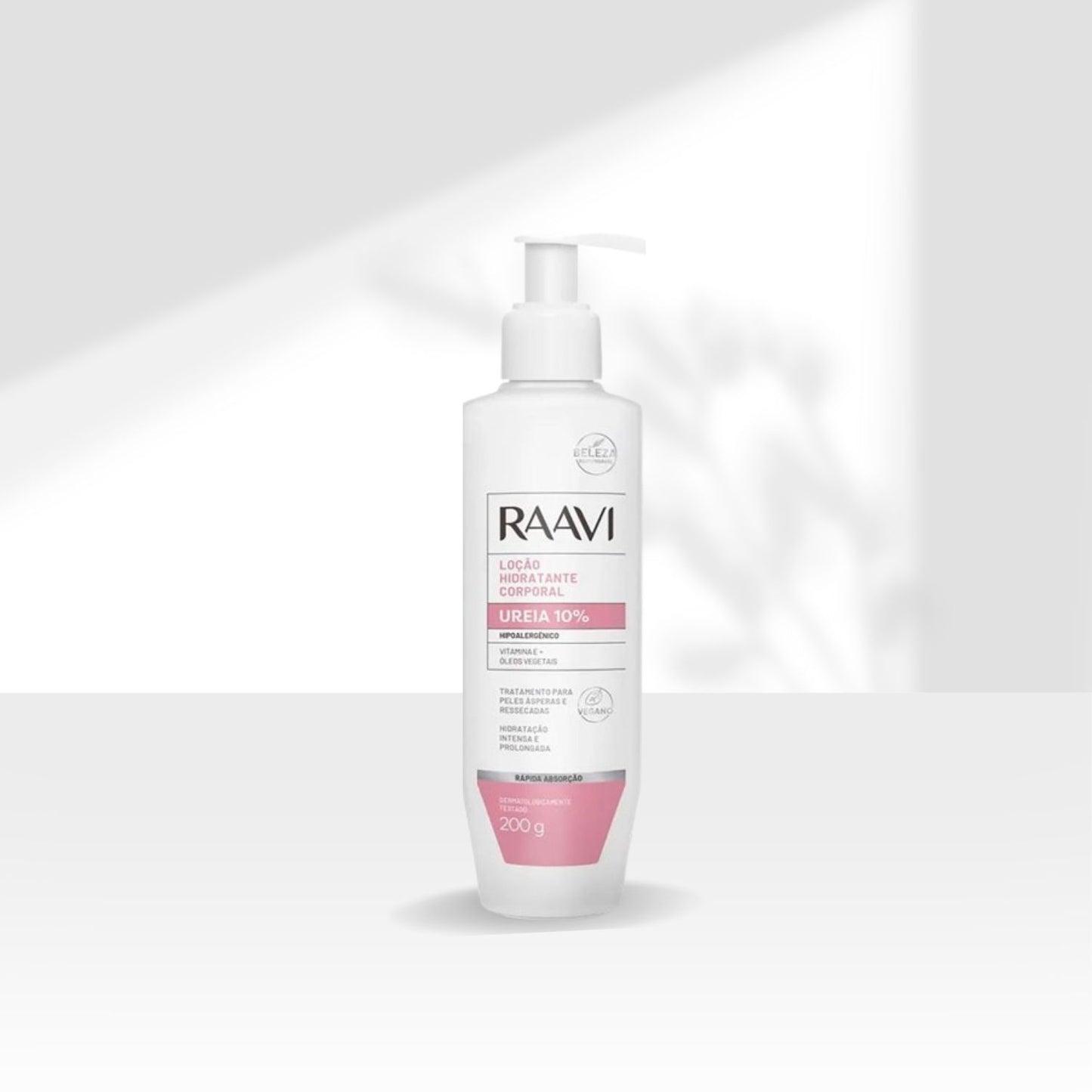 Raavi Loção Hidratante Ureia 10% Hipoalergênico 200 g