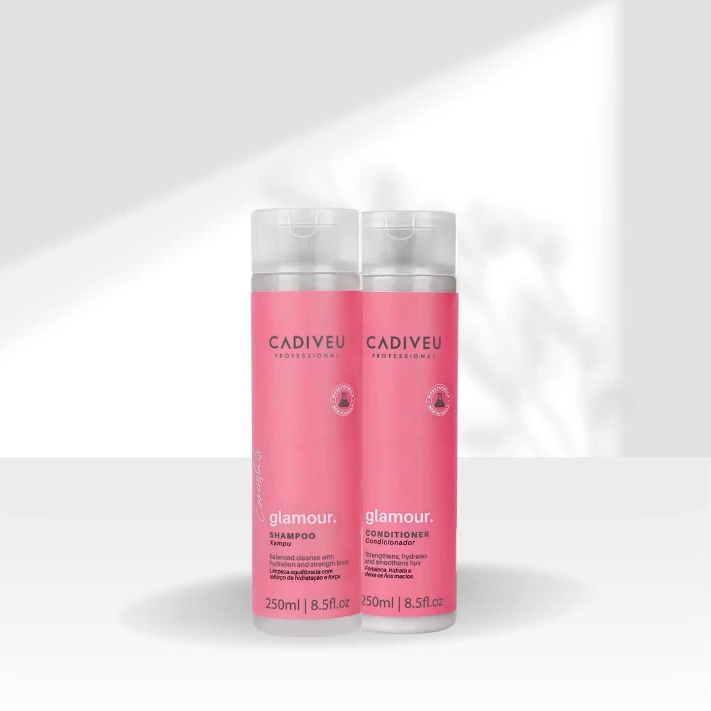 Kit Cadiveu Glamour Rubi Essential Shampoo 250 ml + Condicionador 250 ml