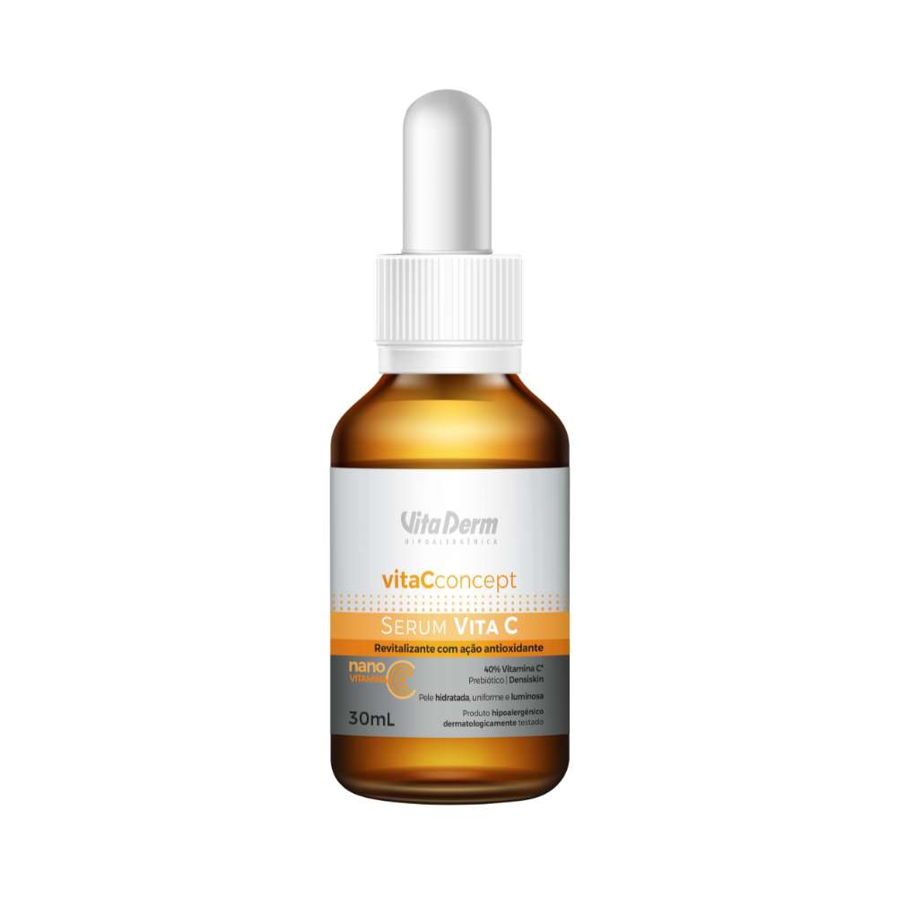 Vita Derm Vita C Concept Sérum Redutor de Linhas com Ácido Hialurônico 30 ml