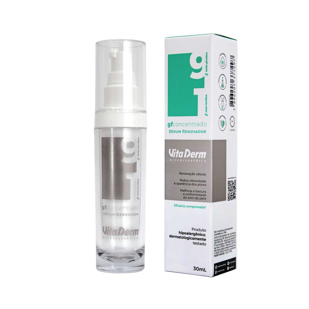 Vita Derm GF Concentrado Renovador Sérum Facial 30 ml
