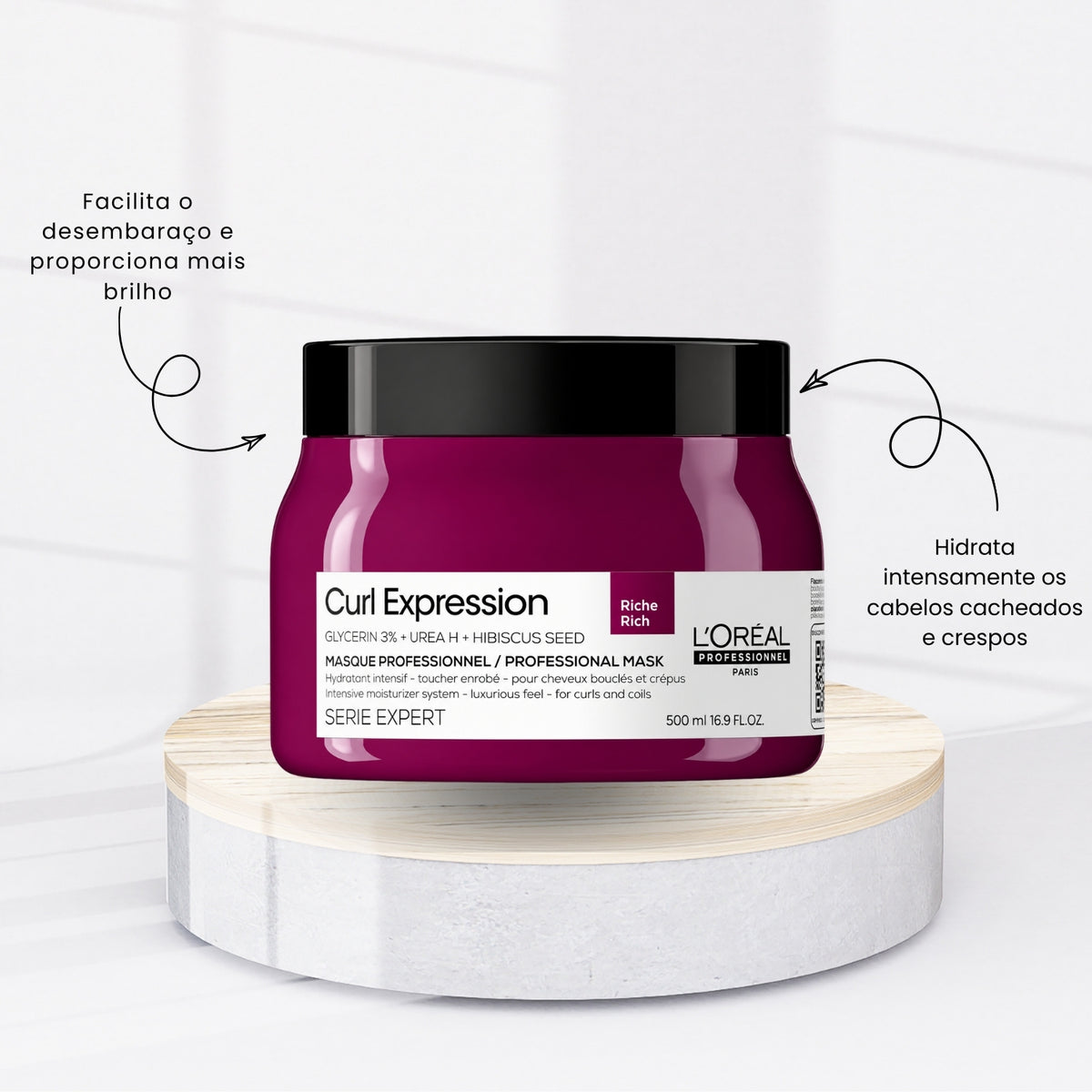 Máscara Loreal Curl Expression Riche 500 g